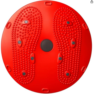 Pack of 2 Ultimare Morning Body Warmer Tummy Twister for Twisting and Cutting Fat - BELLY FAT + ACUPRESSURE + Basic BALANCE + Strength + FUN Warmer in Winter Twist Boards