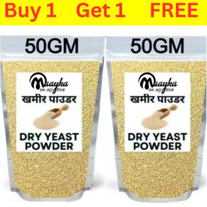 Maayka | Instant Dry Yeast Powder for naans, pizza, pao, breads making Yeast Powder (Pack of 2