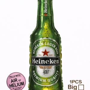 Hip Pity Hop Rubber Multicolor Heineken Beer Bottle Foil Balloon(pack of 1)
