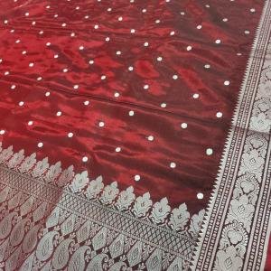 GS Creation Banarasi Satin Silk Saree