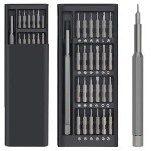 24 in 1 Mini Screwdriver Set with Case, Small Flathead Magnetic Screwdriver Kit for Electronics