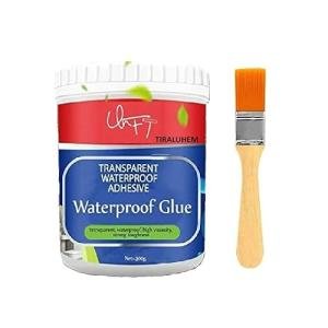 Crack Seal Agent 300gm with Brush Transparent Waterproof Resin Epoxy for Roof Leakage Crack Seal Glue
