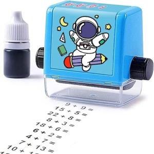 Math Roller Stamps for Kids, Smart Math Roller Stamps, Multiplication Teaching Stamps