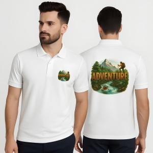 Binayak Men's Regular Fit Adventure Printed Half Sleeves