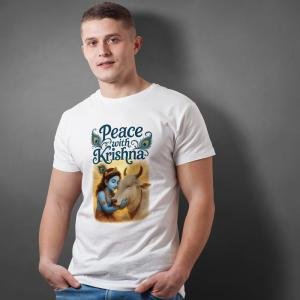 BINAYAK Cotton Regular Fit Printed White