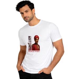 Binayak Cotton Regular Fit Printed White