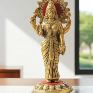 Aluminium Showpiece Standing Laxmi Ji