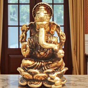 Brass Showpiece Ganesh Ji God Idol Statue