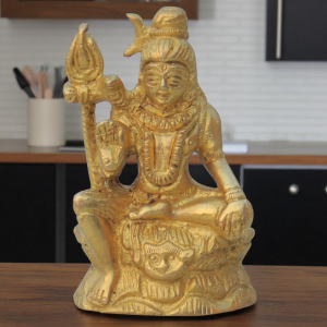 Brass Showpiece Shankar Ji Statue