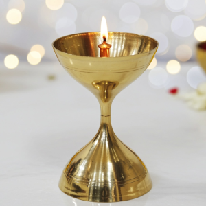 Brass Akhand Deepak No. 16