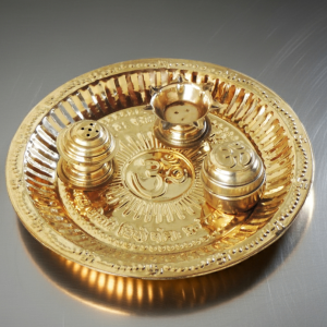 Brass Puja Thali Set