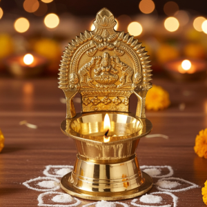 Brass Kamakshi Deepak No.30