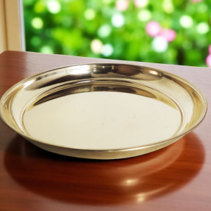 Brass Plain Plate No. 8