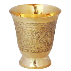 Pure Brass Glass, 140 Ml
