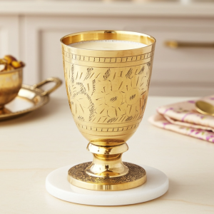 Pure Brass Glass, 260 Ml