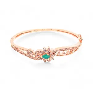 Rose Gold Plated Cubic Zircon Bracelet