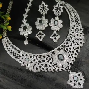Sonamone Cubic Zircon Necklace