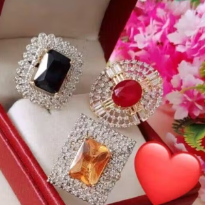 AMERICAN DIMAOND 3PCS RING COMBO