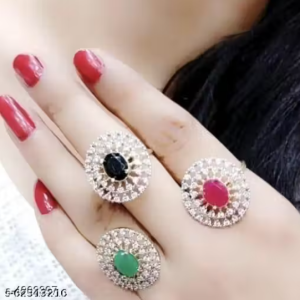 Trendy and Stylish Beautiful Adjustable Finger Rings for Girls
