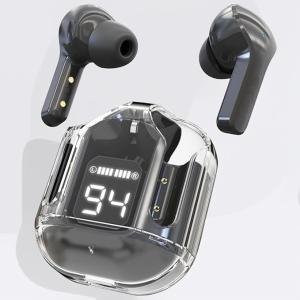 Ultra pods Max Earbuds Pro Bluetooth 5 3 Transparent Design Fast Charging 13mm