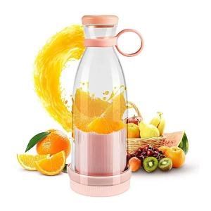 Usb Rechargeable Portable Mini Juicer Blender Multi Color Random Color