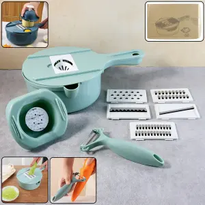 Multi Function Vegetable Cutter Grater Set