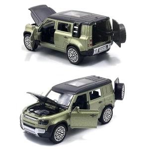 Defender Toy Car Metal Body Openable Doors, Bonnet & Boot Pull-Back Action for Kids Diecast Model