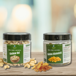 Cashew Nut (200gm) & Kishmish (200 gm) Combo – Pure & Natural