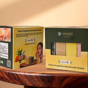 Handmade Soap Combo – Aloe Vera & Multani Mitti (4 x 100 gms)