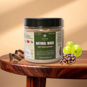 Herbal Hair Wash Powder – 100% Natural Cleanser for Strong & Shiny Hair