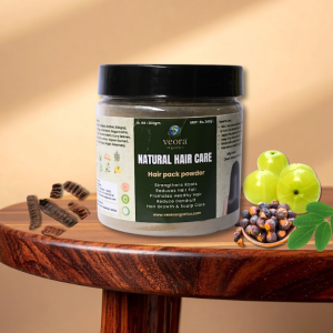 Veora Organics 24 Herbs Hair Pack Powder – For Strong, Shiny & Healthy Hair