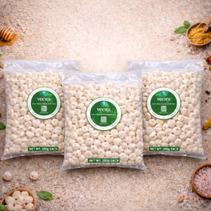 Makhana (Fox Nuts) Combo Three Packs 200 gms each