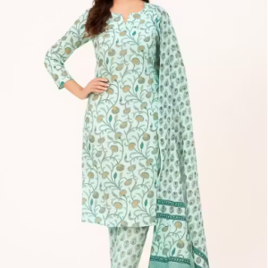 Jaipuri cotton suit set | Printed kurta with pant & dupatta | Ethnic wear for women
