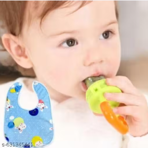 Baby Feeding Set | Fruit Feeder with Baby Bib