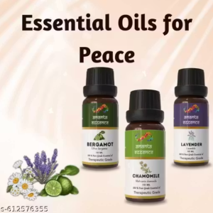 Ananta Aromatherapy Oils – Bergamot, Chamomile & Lavender Combo Pack
