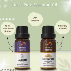 Ananta Aromatherapy Oils – Lavender & Sandalwood Relaxing Duo