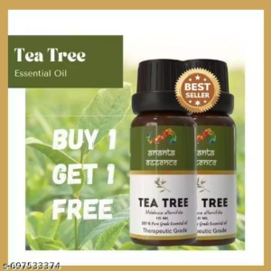 Buy 1 Get 1 Free Tea Tree Essential Oil for Aromatherapy & Home Fragrance