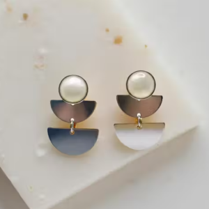 Elegant Pearl Drops Long Dangler Earrings for Women & Girls