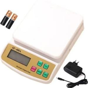 10Kg Weight Machine with Fast Response Sensor & 2 AA Batteries for Shop