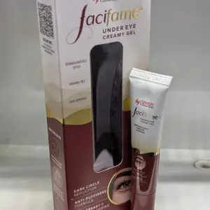 Faciflame Under Eye Creamy Gel for Dark Circles & Puffiness (Night Use, 15g)