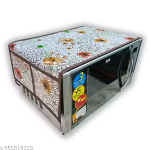 Krishna E premium quality water proof Fabric Microwave Oven Cover - Set of 1 Pec