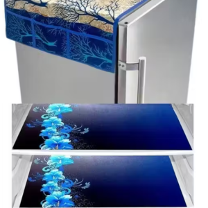 Nicasa HD Premium Quality combo of fridge top, and 3 mats-set of 4 pieces