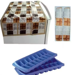 Nicasa HD Premium Quality combo of fridge top with 2 pec handle, 2 pec Ice Try, set of 5 Pec