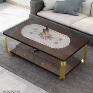 Krishna E Pink Star Soft Leather Table Runner for Patios Family Dinner Office Kitchen Table (Multy)