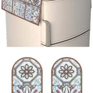 Trendy Cotton Fridge Cover