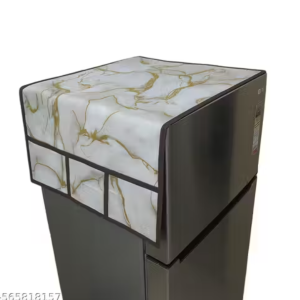 Krishna E premium quality water proof Fabric Fridge Cover - Set of 1 Pec