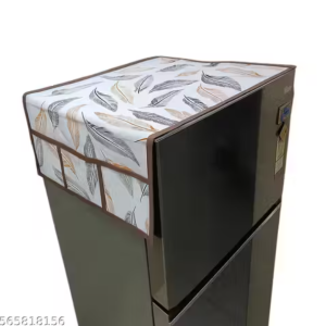 Krishna E premium quality water proof Fabric Fridge Cover - Set of 1 Pec