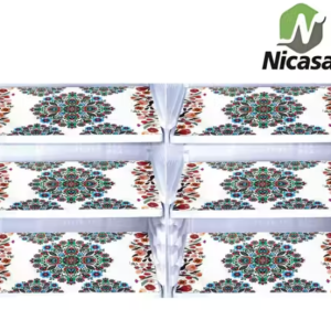 NicasaHD Premium Quality Fridge/ Dining / Drawer / shelf / mat set of 6 pec fridge mats - Set of 6 piece