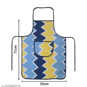 NICASA Kitchen Apron- Waterproof /Oil-Proof - Adjustable Aprons with Pockets for Women Men Dishwashing, Washable - Pack of 2
