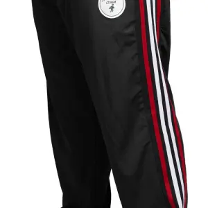 ADAAISTIC Sports Navy Blue Dual-Stripe Sports Track Pants
